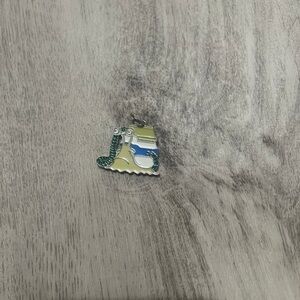 One Piece Snail Phone Enamel Charm Pendant